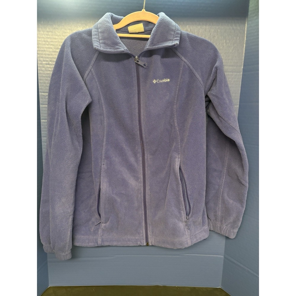 Columbia‎ Woman's Fleece Jacket Blue Size S